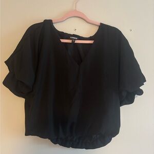 Express Black Blouse